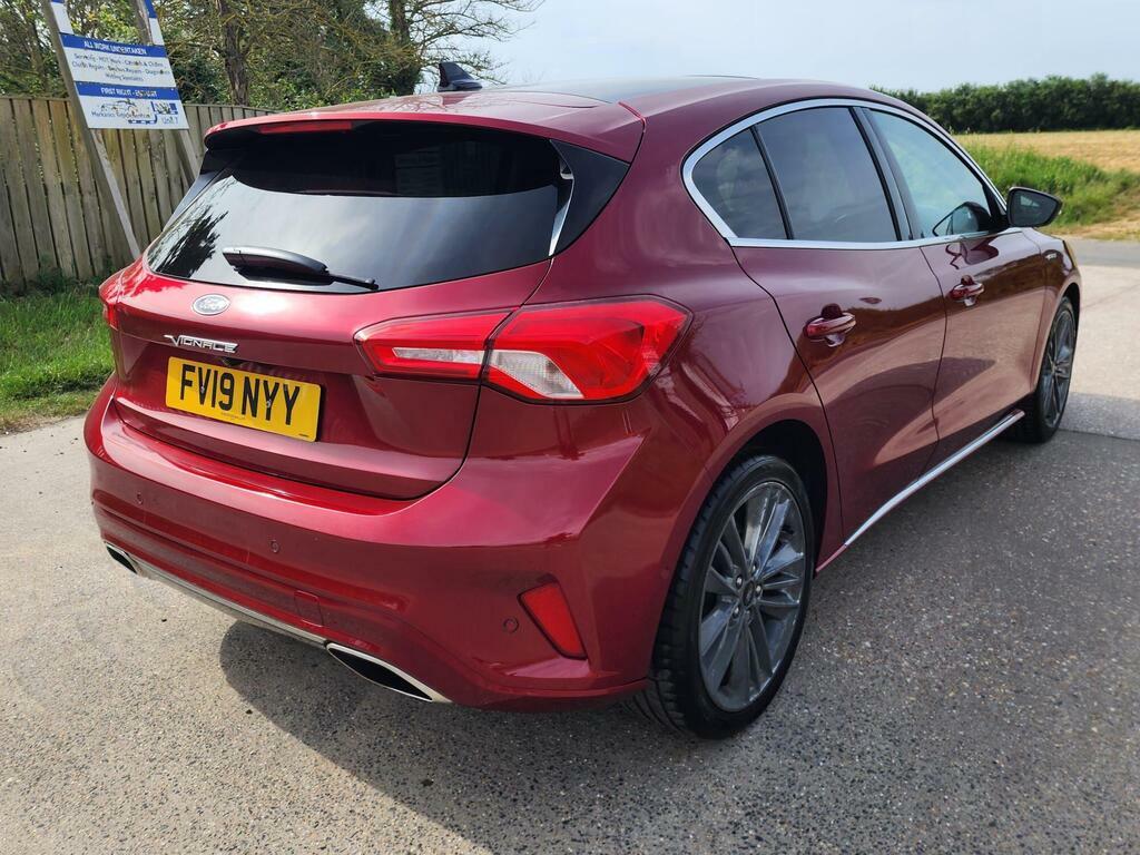Ford Focus 1.0T Ecoboost Vignale Euro 6 S S FV19NYY Red #6