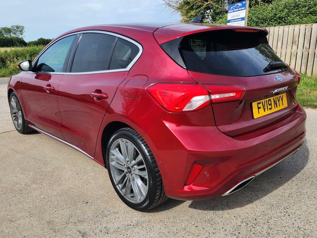 Ford Focus 1.0T Ecoboost Vignale Euro 6 S S FV19NYY Red #4