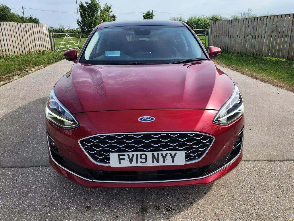Ford Focus 1.0T Ecoboost Vignale Euro 6 S S FV19NYY Red #2