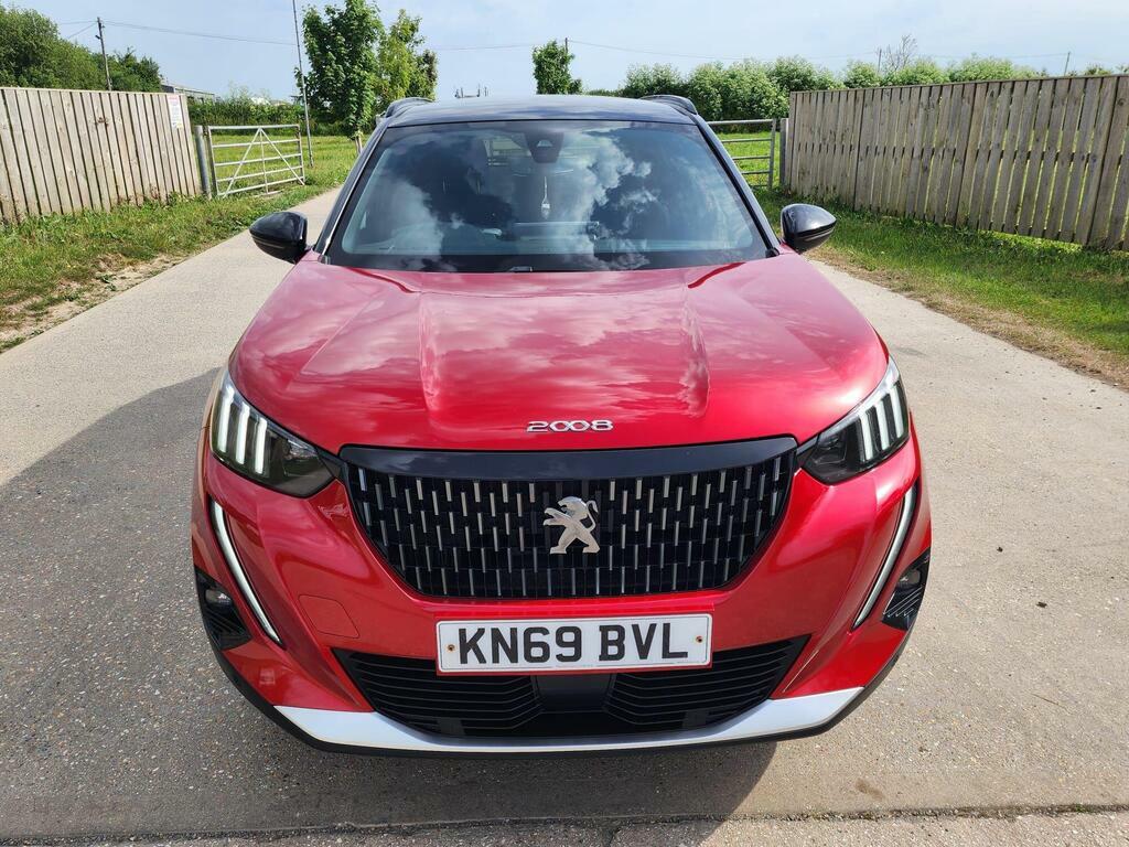 Peugeot 2008 1.5 Bluehdi Gt Line Euro 6 S S KN69BVL Red #2