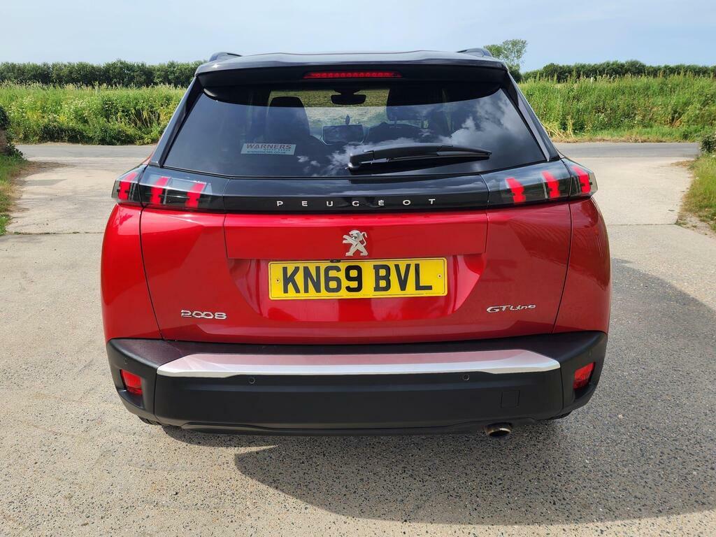 Peugeot 2008 1.5 Bluehdi Gt Line Euro 6 S S KN69BVL Red #5