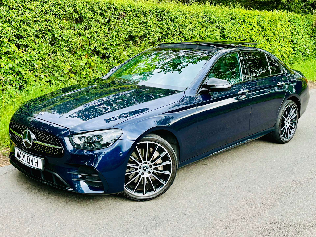 Mercedes-Benz 400 2.9 L E Amg Line Night Edition Premium D 4Matic A Blue #5
