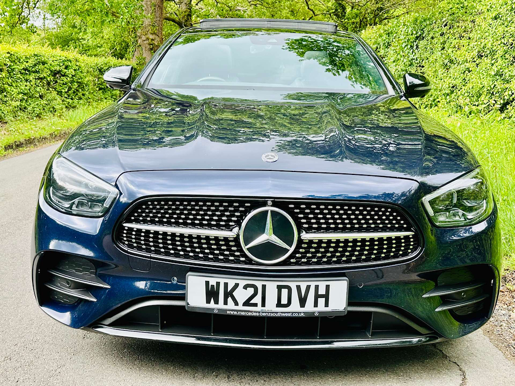 Mercedes-Benz 400 2.9 L E Amg Line Night Edition Premium D 4Matic A Blue #3
