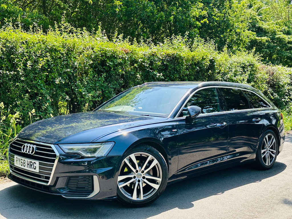 Audi A6 2.0 L S Line 40 Tdi RY68HRG Blue #5