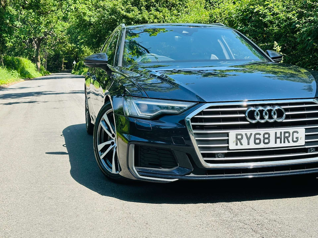 Audi A6 2.0 L S Line 40 Tdi RY68HRG Blue #2