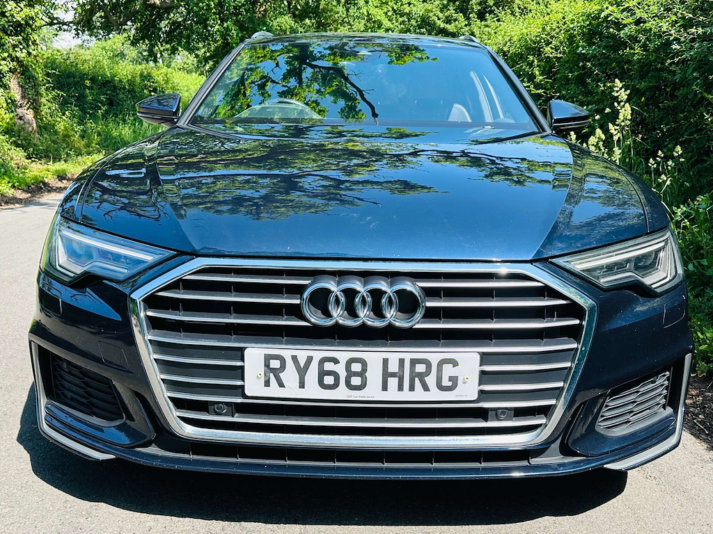 Audi A6 2.0 L S Line 40 Tdi RY68HRG Blue #3