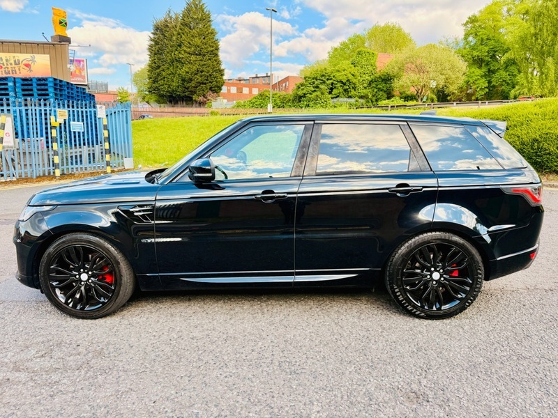 Land Rover Range Rover Sport Sd4 Hse VN18YLL Black #5