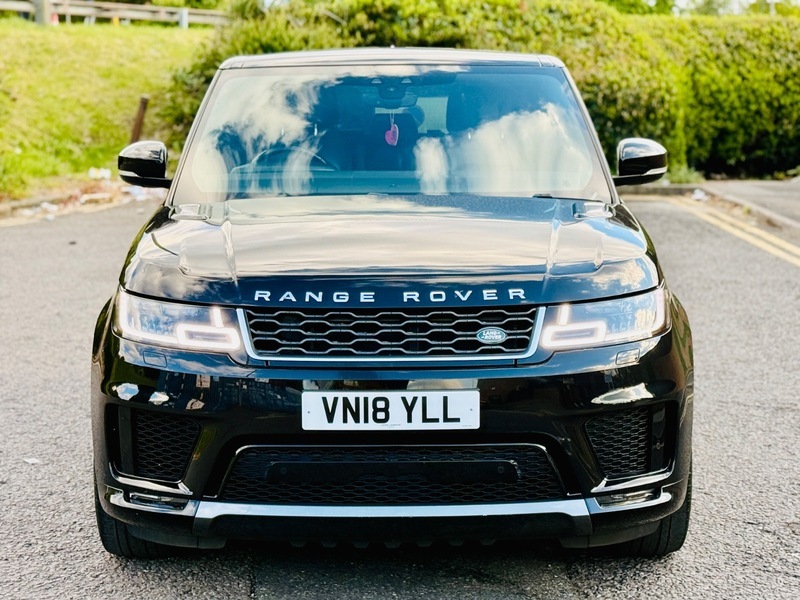 Land Rover Range Rover Sport Sd4 Hse VN18YLL Black #4