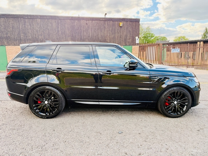 Land Rover Range Rover Sport Sd4 Hse VN18YLL Black #6