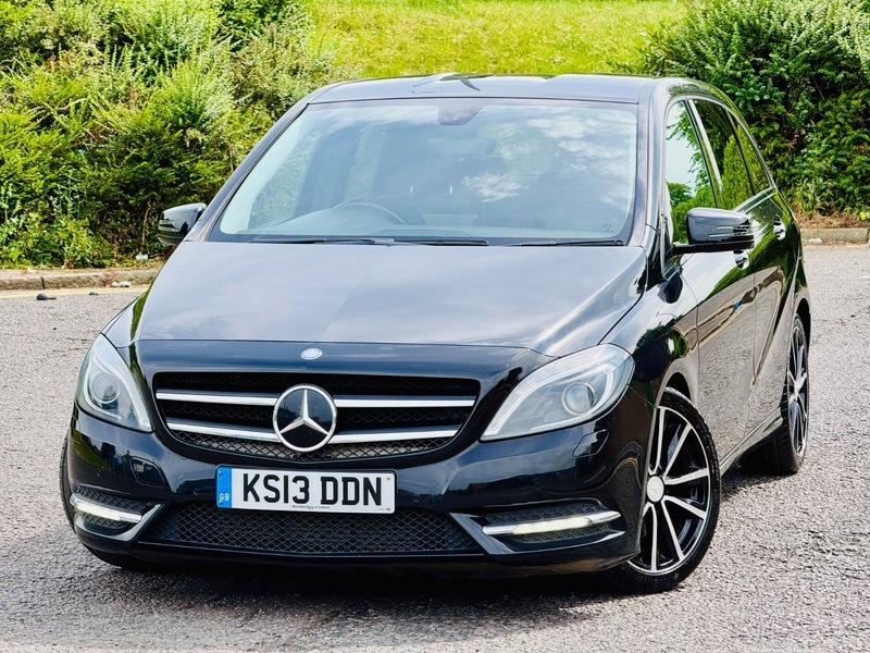 Mercedes-Benz B Class B180 Cdi Blueefficiency Sport KS13DDN Black #2