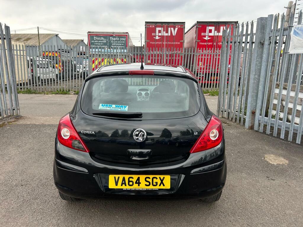 Vauxhall Corsa 1.2 16V S Euro 5 VA64SGX Black #6