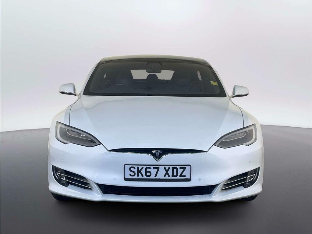 Tesla Model S 90D Dual Motor Hatchback 4Wd White #3