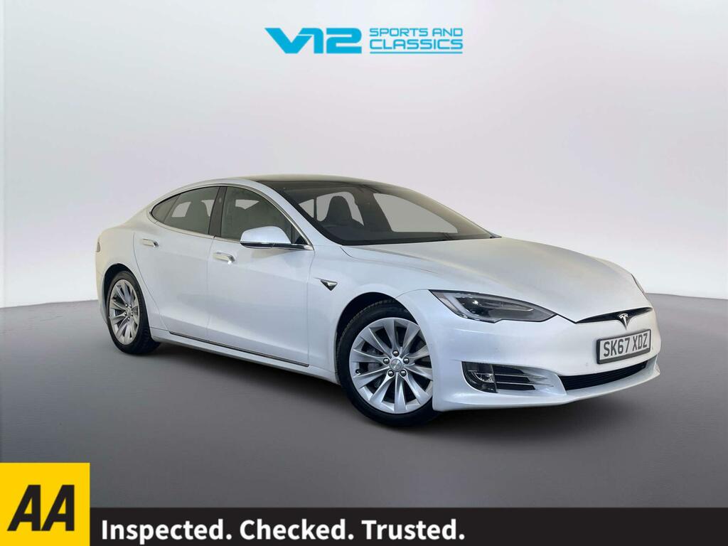 Tesla Model S 90D Dual Motor Hatchback 4Wd White