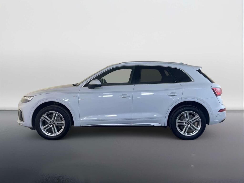 Audi Q5 2.0 Tfsi 45 S Line S Tronic Quattro Euro 6 Ss 5 KW70YDH White #5