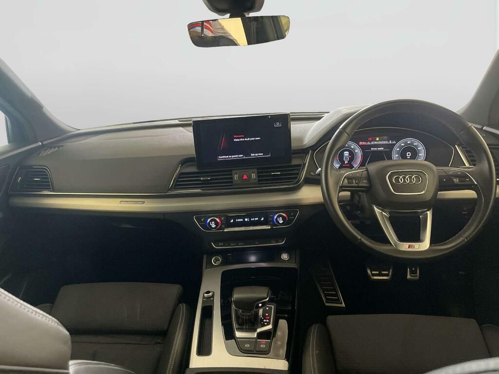 Audi Q5 2.0 Tfsi 45 S Line S Tronic Quattro Euro 6 Ss 5 KW70YDH White #2