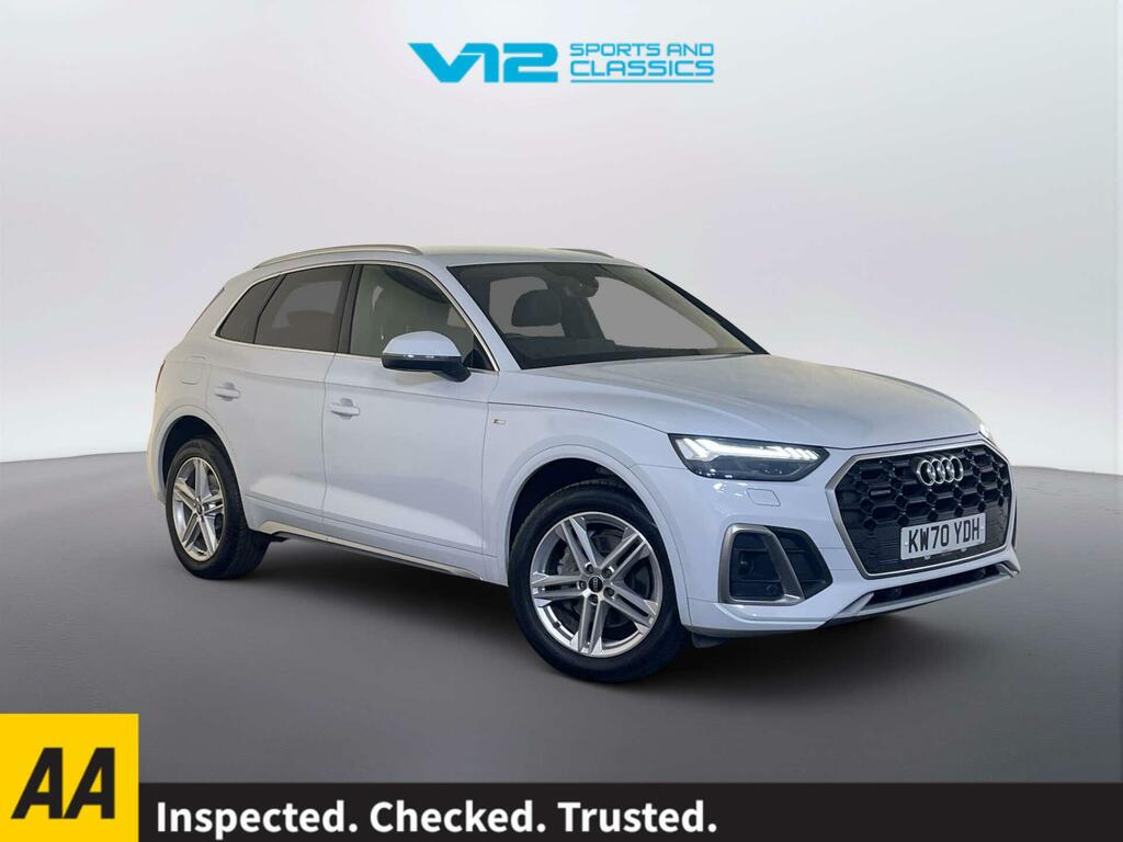 Audi Q5 2.0 Tfsi 45 S Line S Tronic Quattro Euro 6 Ss 5 White