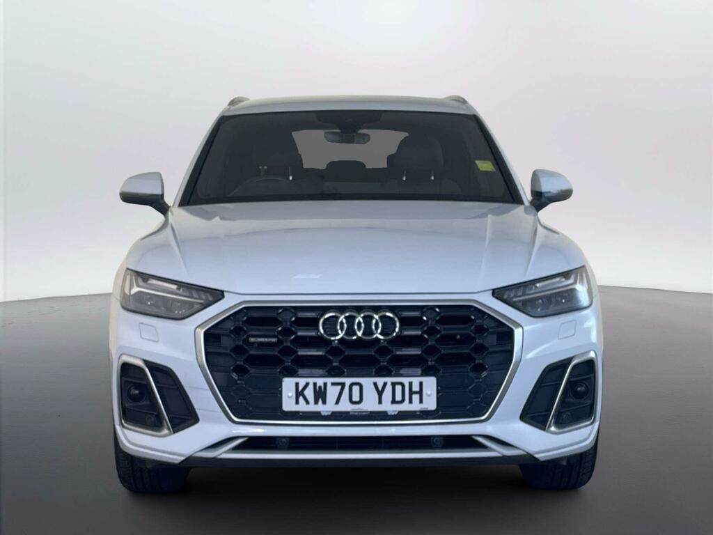 Audi Q5 2.0 Tfsi 45 S Line S Tronic Quattro Euro 6 Ss 5 KW70YDH White #3