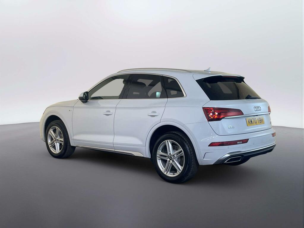 Audi Q5 2.0 Tfsi 45 S Line S Tronic Quattro Euro 6 Ss 5 KW70YDH White #6