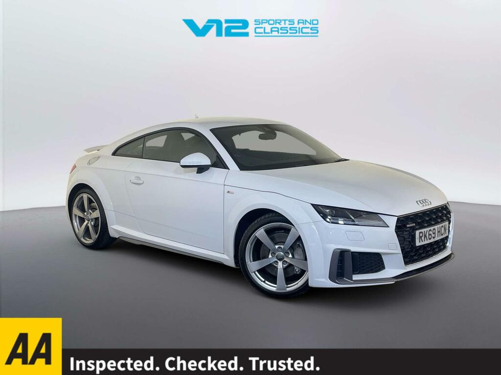 Audi TT 2.0 Tfsi 45 Black Edition S Tronic Quattro Euro 6 White