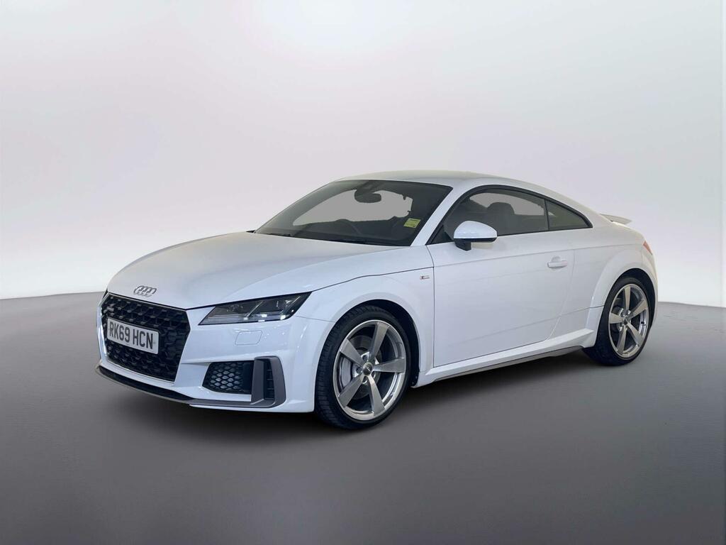 Audi TT 2.0 Tfsi 45 Black Edition S Tronic Quattro Euro 6 RK69HCN White #4
