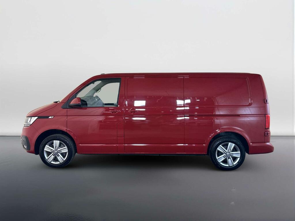 Volkswagen Transporter 2.0 Bitdi T32 Highline Panel Van Dsg 4M YY21OHH Red #4