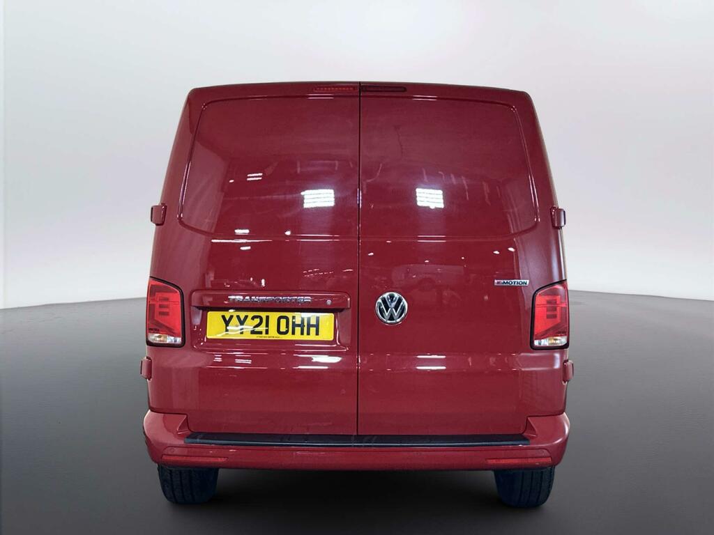 Volkswagen Transporter 2.0 Bitdi T32 Highline Panel Van Dsg 4M YY21OHH Red #6
