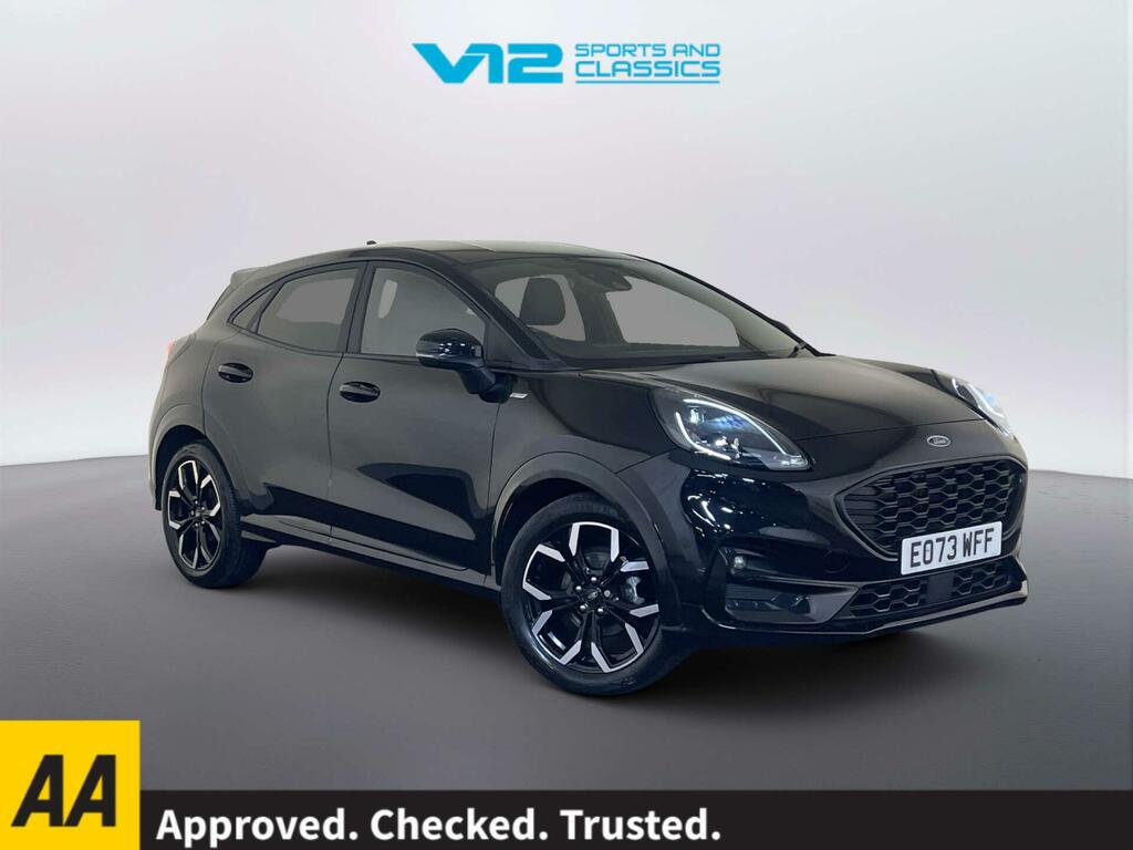 Ford Puma 1.0T Ecoboost Mhev St-line X Suv Hybrid Black