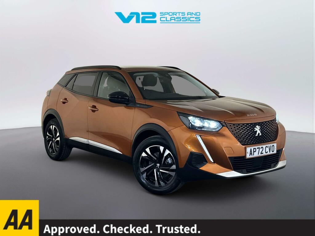 Peugeot e-2008 50Kwh Allure Premium Suv 7Kw Orange