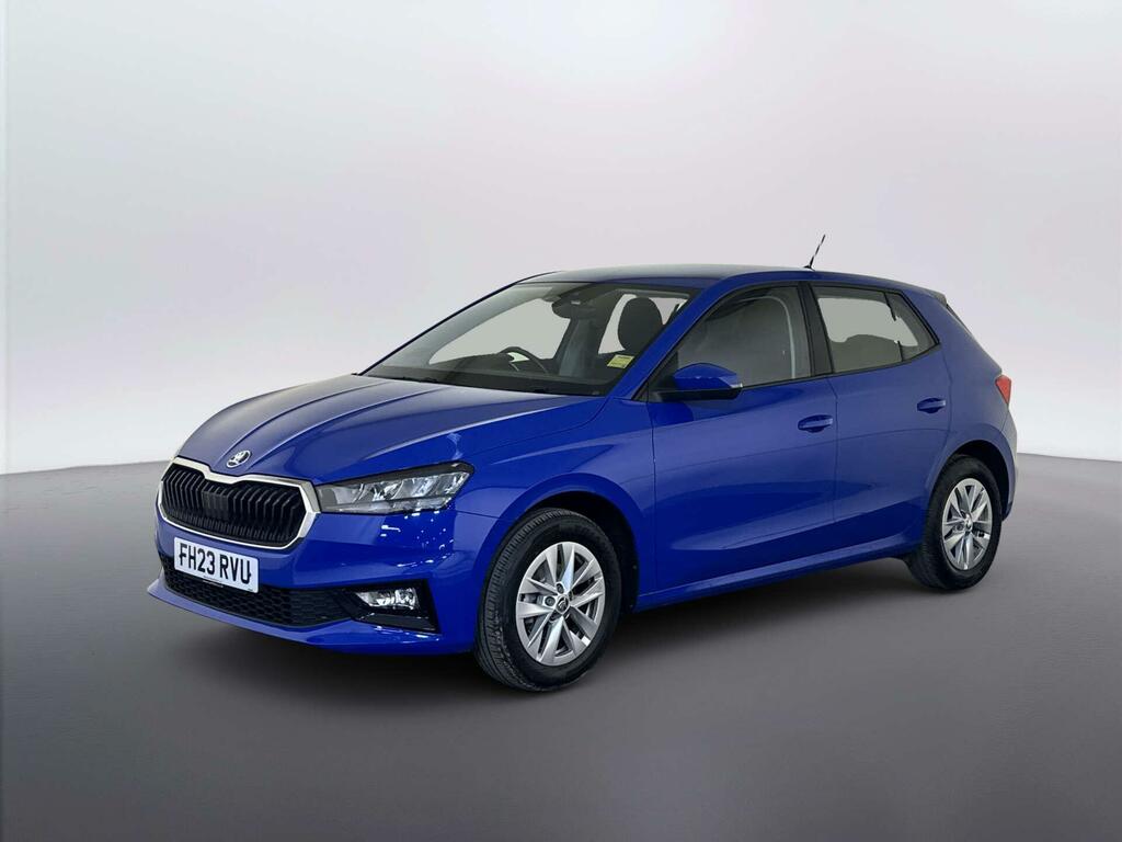 Skoda Fabia 1.0 Mpi Se Comfort Hatchback Eur FH23RVU Blue #4