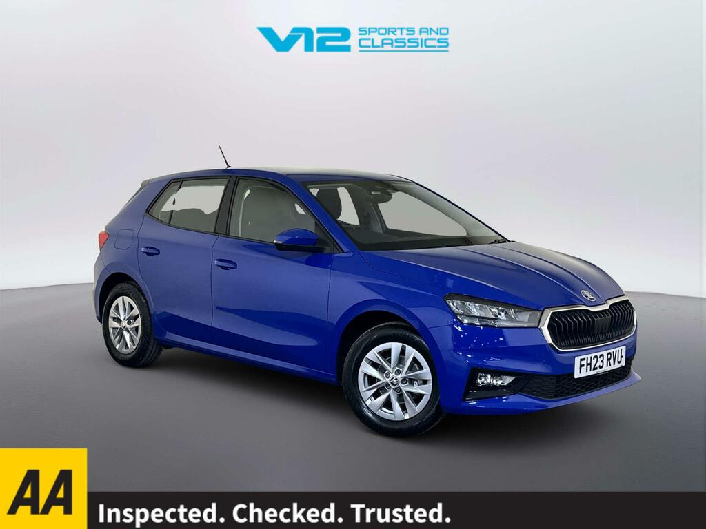 Skoda Fabia 1.0 Mpi Se Comfort Hatchback Eur Blue