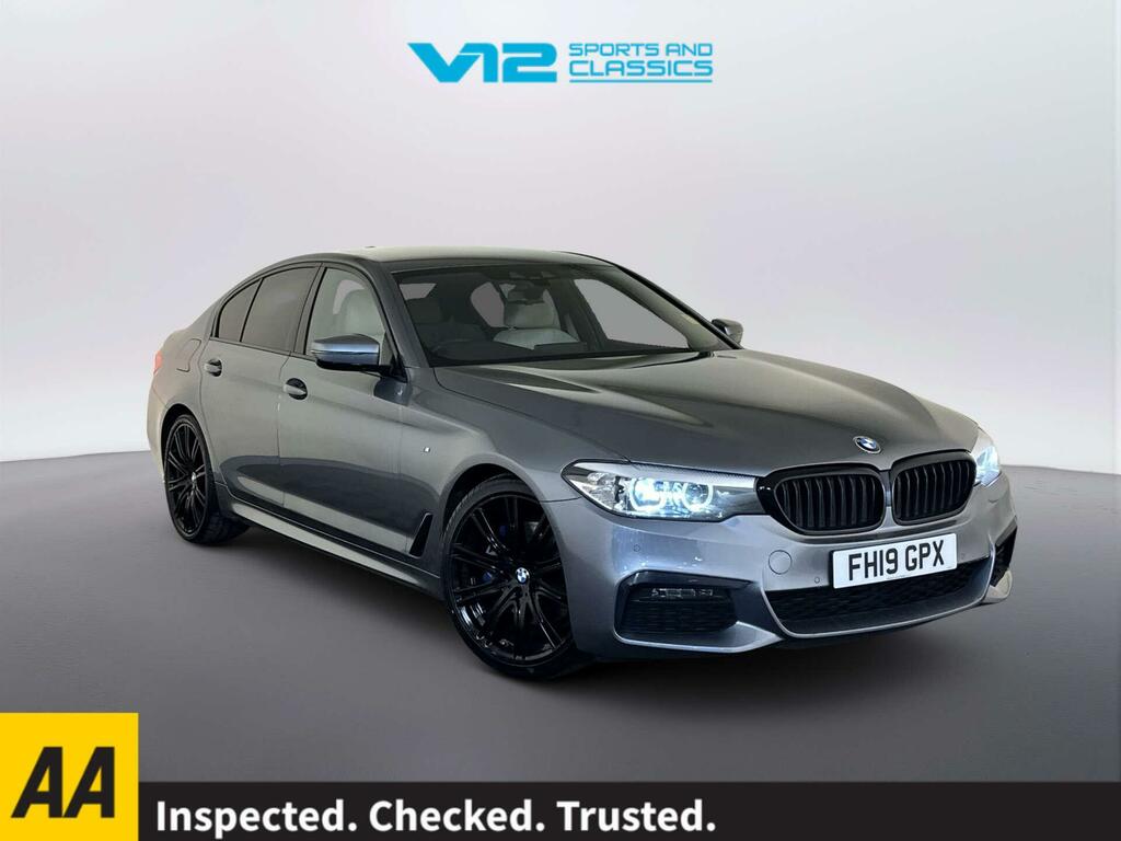 BMW 5 Series 2.0 530I Gpf M Sport Saloon Euro 6 Blue