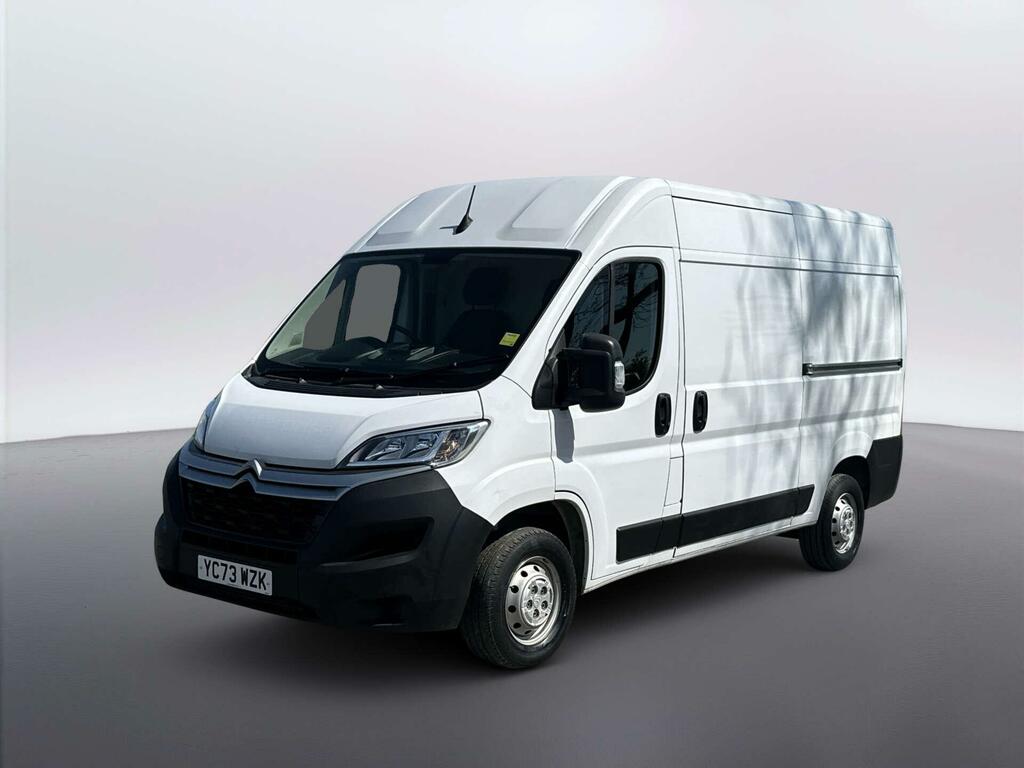 Citroen Relay 2.2 Bluehdi 35 Enterprise Edition Panel Van Di YC73WZK White #4