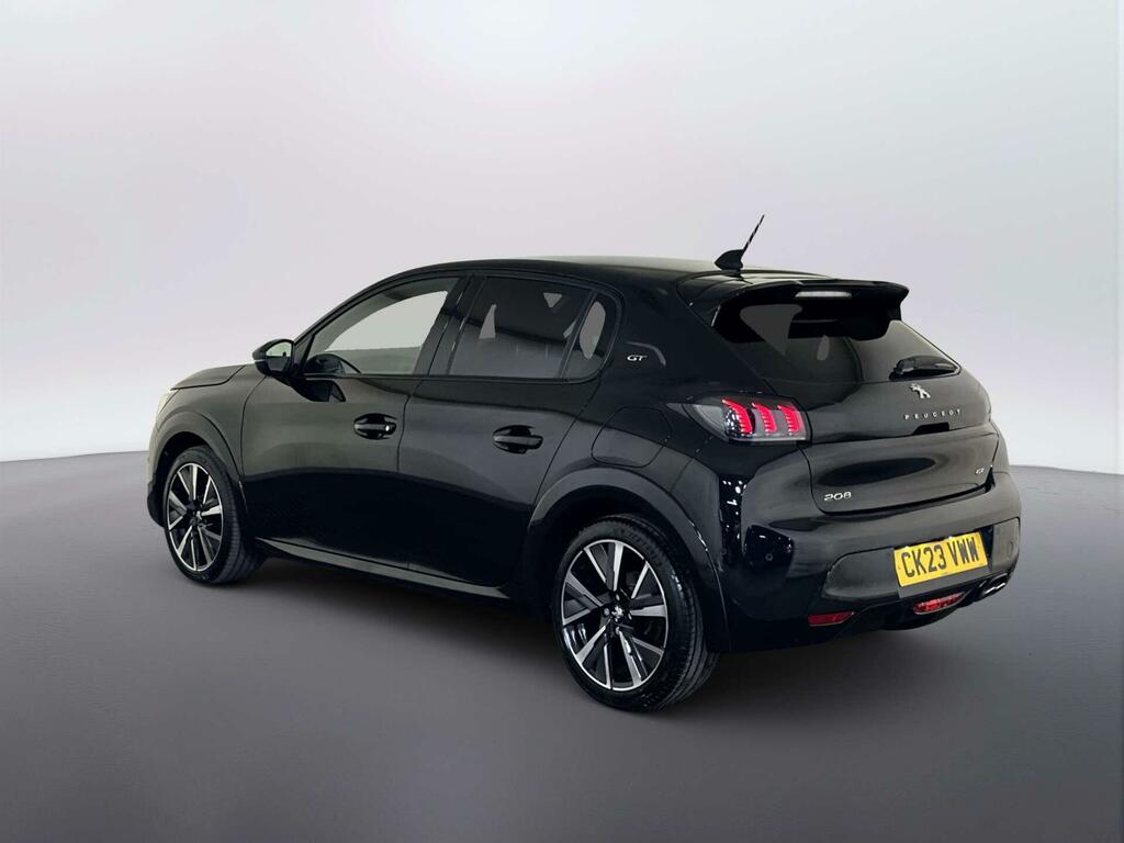 Peugeot 208 1.2 Puretech Gt Hatchback Eat Euro 6 S CK23VWW Black #6
