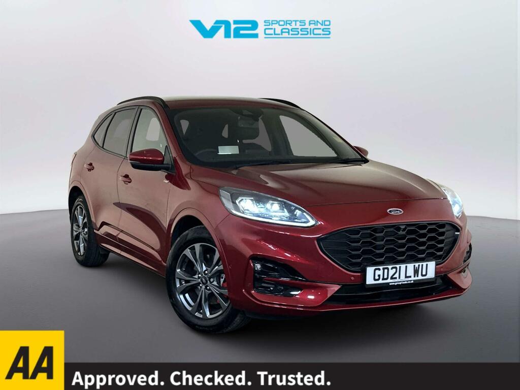 Ford Kuga 2.5 Ecoboost Duratec 14.4Kwh St-line First Edition Red
