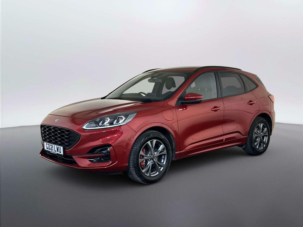 Ford Kuga 2.5 Ecoboost Duratec 14.4Kwh St-line First Edition GD21LWU Red #4