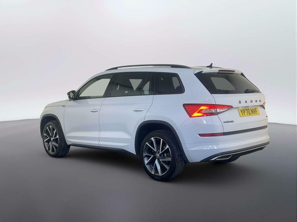 Skoda Kodiaq 2.0 Tsi Sportline Suv Dsg 4Wd Euro 6 S White #6