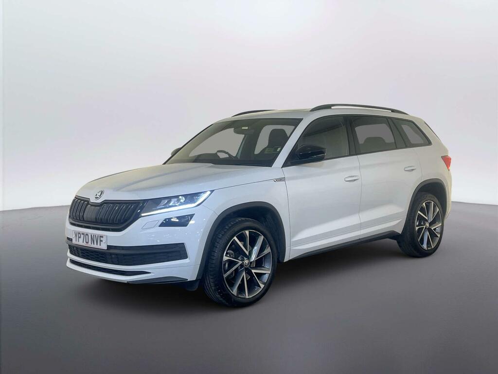 Skoda Kodiaq 2.0 Tsi Sportline Suv Dsg 4Wd Euro 6 S White #4