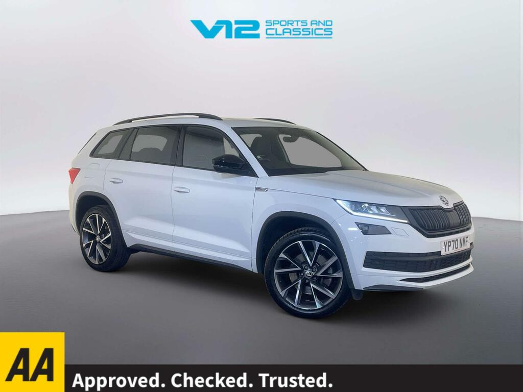 Skoda Kodiaq 2.0 Tsi Sportline Suv Dsg 4Wd Euro 6 S White
