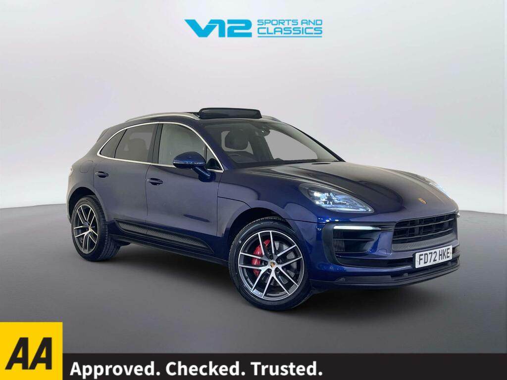 Porsche Macan 2.9T V6 S Suv Pdk 4Wd Euro 6 Ss 380 Blue