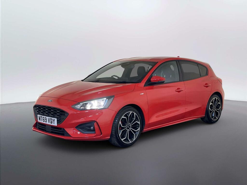 Ford Focus 1.5 Ecoblue St-line X Hatchback MT69VDY Red #4