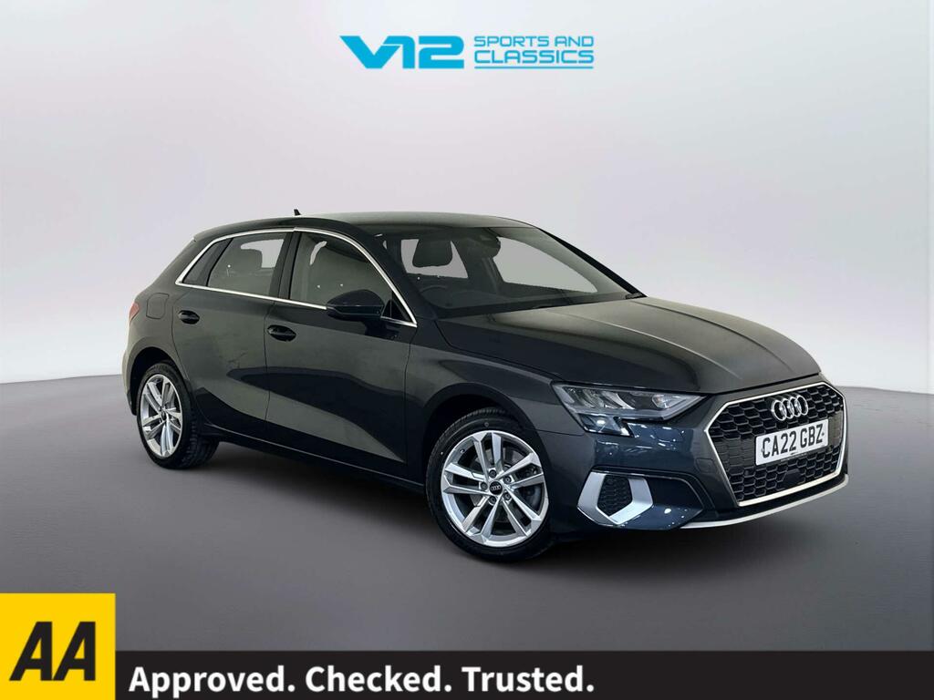 Audi A3 1.4 Tfsie 40 Sport Sportback Plug-in Hy Grey