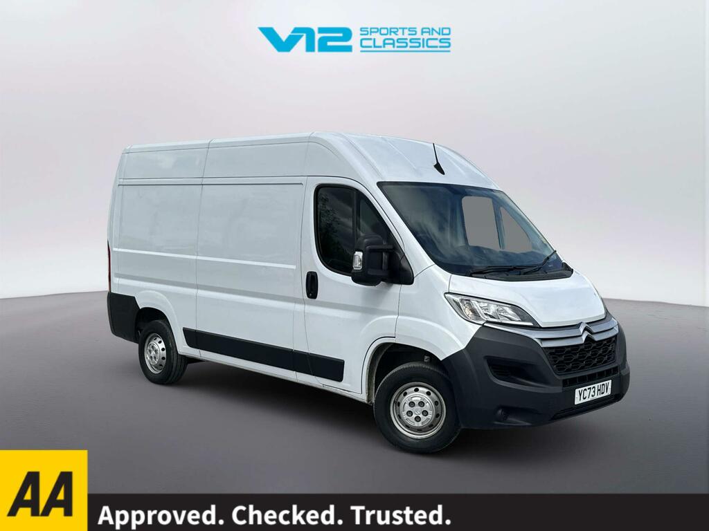 Citroen Relay 2.2 Bluehdi 35 Enterprise Edition Panel Van Di White