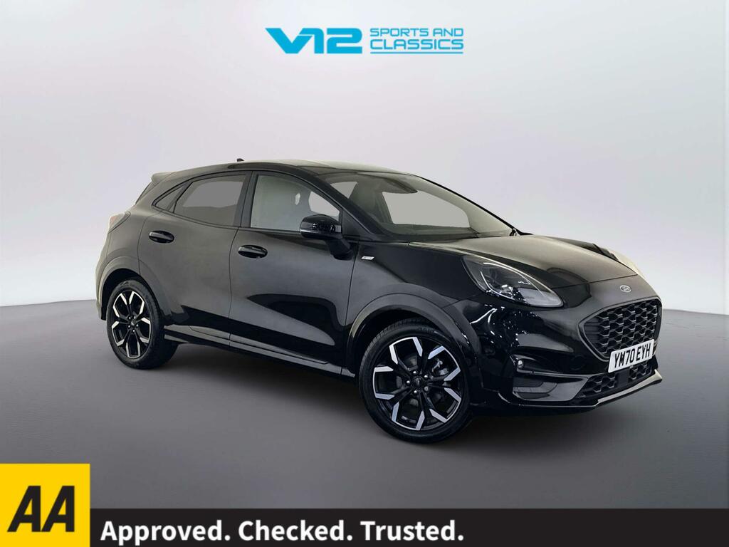 Ford Puma 1.0T Ecoboost Mhev St-line X Suv Black