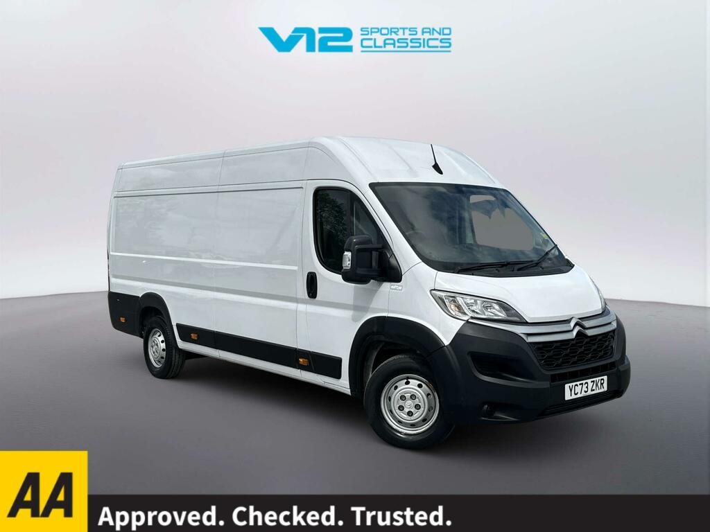 Citroen Relay 2.2 Bluehdi 35 Enterprise Edition Panel Van Di White