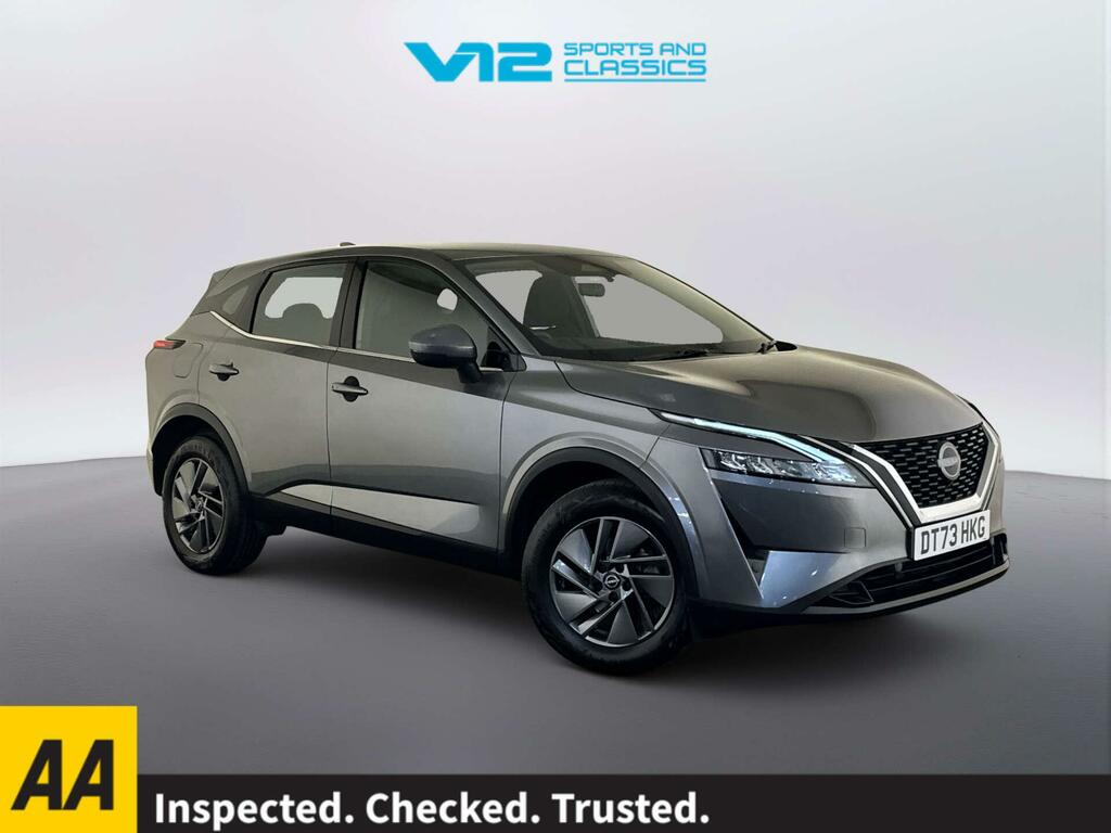 Nissan Qashqai 1.3 Dig-t Mhev Acenta Premium Suv Hybri Grey