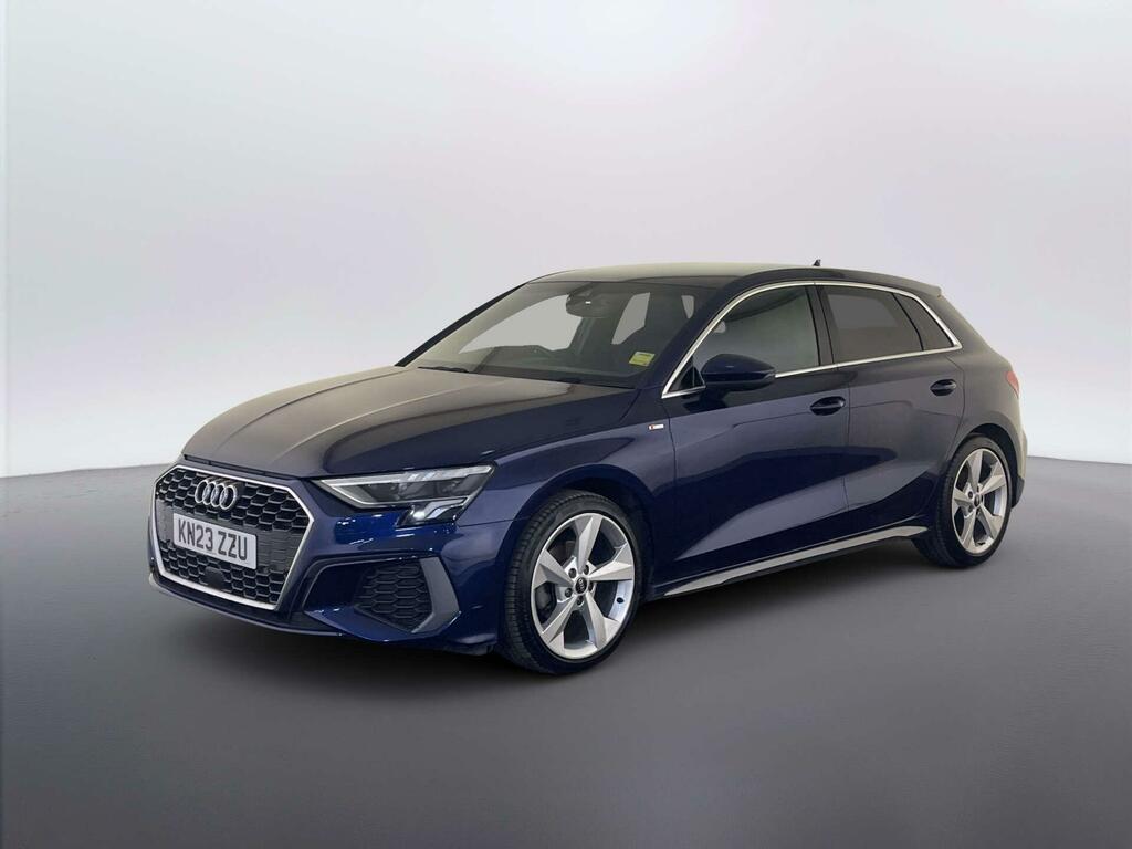 Audi A3 1.5 Tfsi 35 S Line Sportback S Tronic E KN23ZZU Blue #4