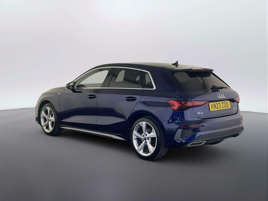 Audi A3 1.5 Tfsi 35 S Line Sportback S Tronic E KN23ZZU Blue #6