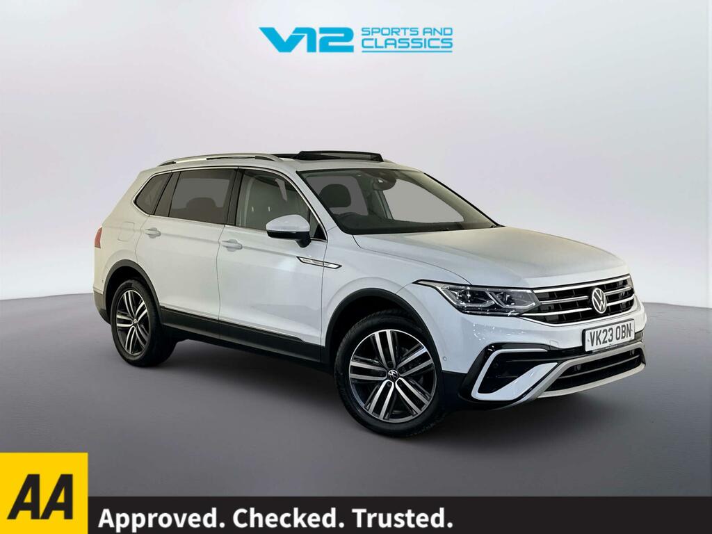 Volkswagen Tiguan Allspace 1.5 Tsi Elegance Suv Dsg Euro 6 Ss White