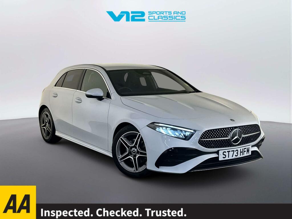 Mercedes-Benz A Class 2.0 A200d Amg Line Executive Hatchback Diese White