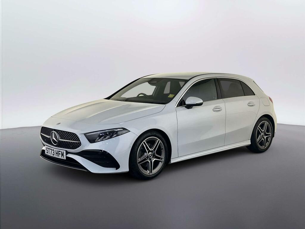Mercedes-Benz A Class 2.0 A200d Amg Line Executive Hatchback Diese ST73HFM White #4